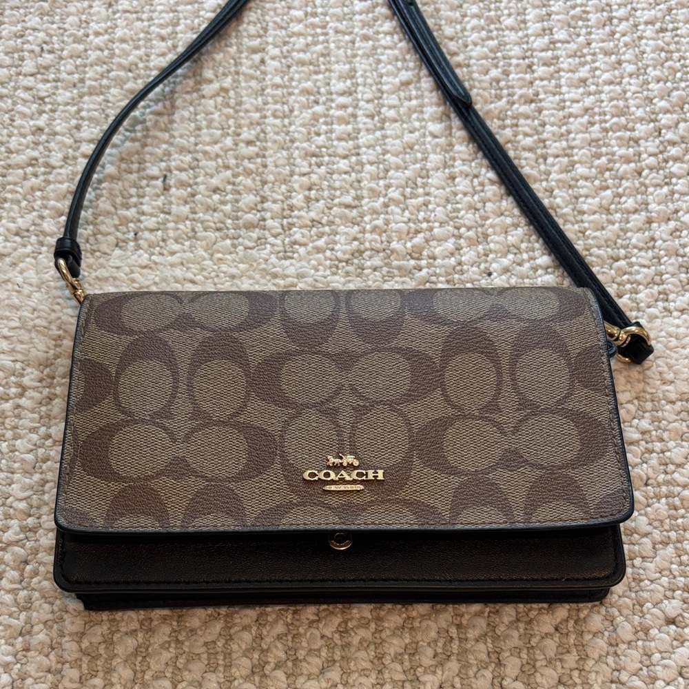 Coach Anna Foldover Crossbody Clutch